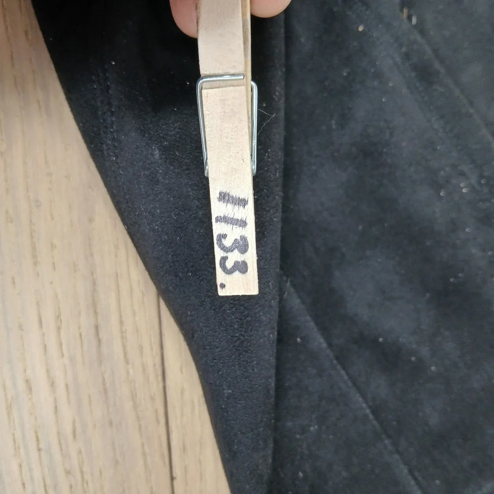 Sam Edelman Over The Knee Boots Women 8.5 Black Leather Block Heel Streetwear